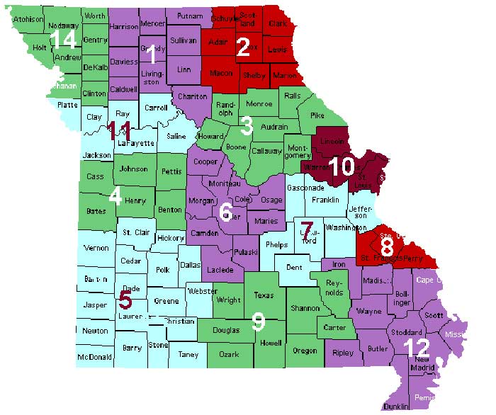 Missouri districts