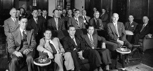 Officer Training Class at Tate Hall, University of Missouri, Columbia in 1946