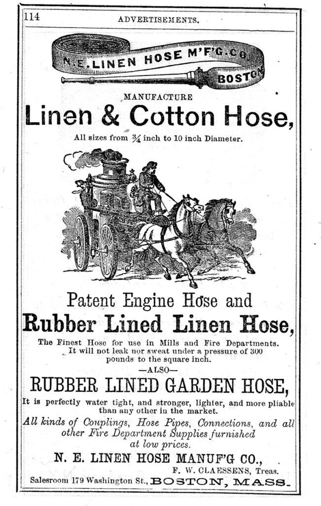 The Development of Fire Hose | F.F.A.M.